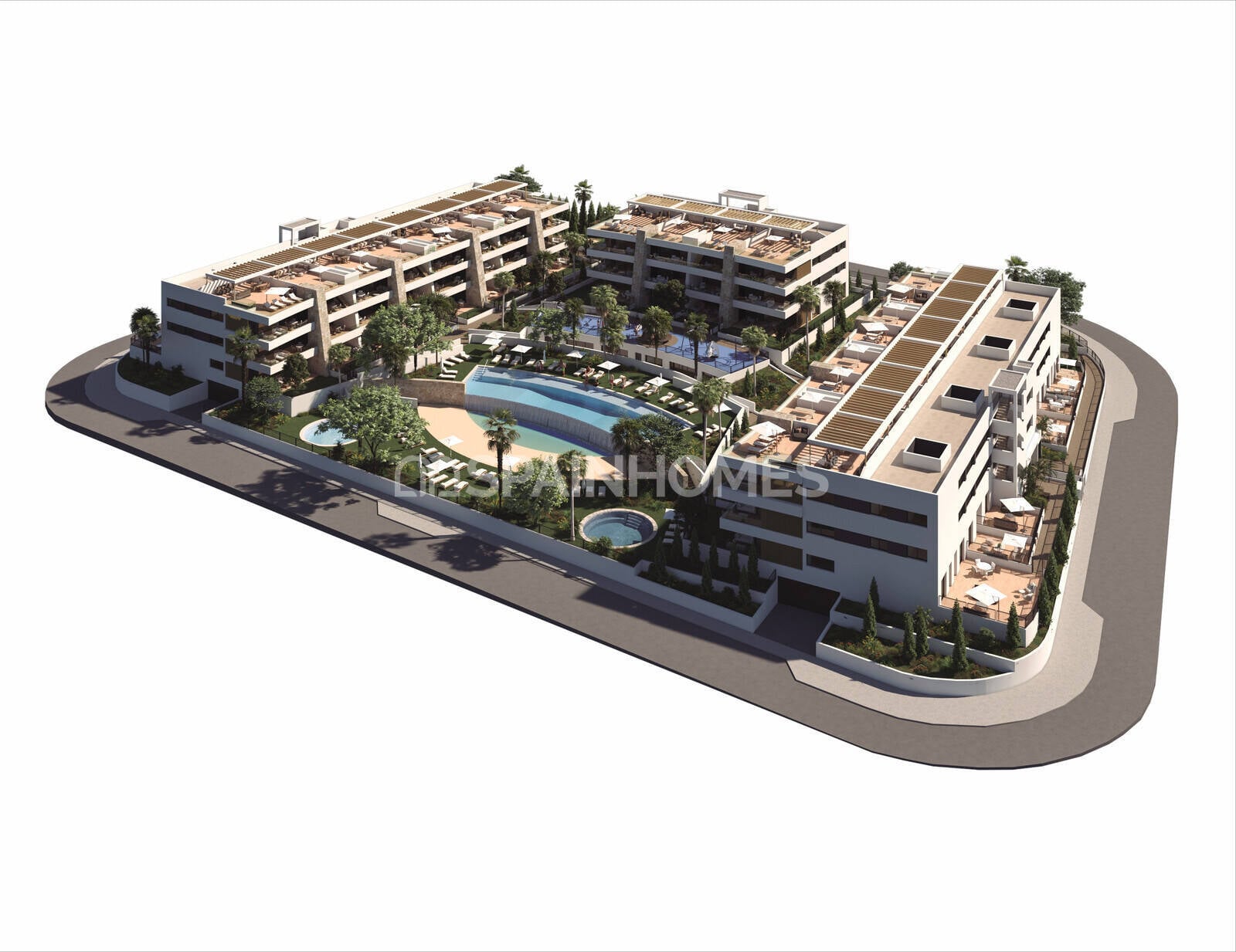 Lägenhet i Monforte del Cid, Alicante, Spanien 2 sovrum, 88 kvm. Nr. 124709