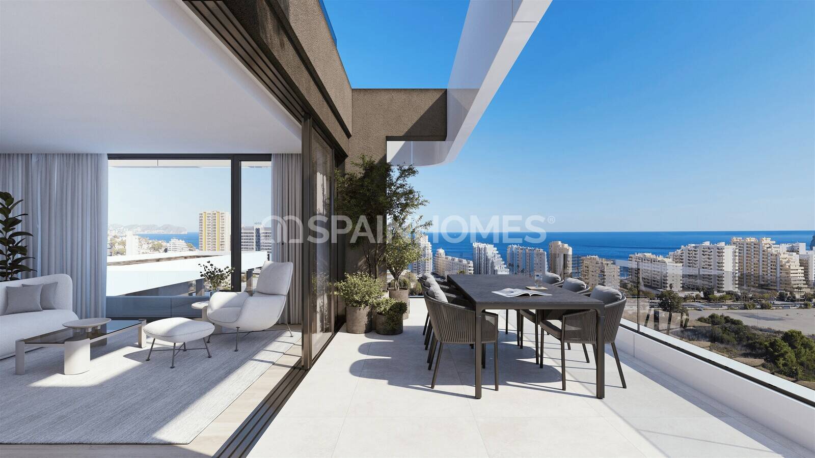Apartamento en Calpe, Alicante, España 3 dormitorios, 157 m2 No. 124710