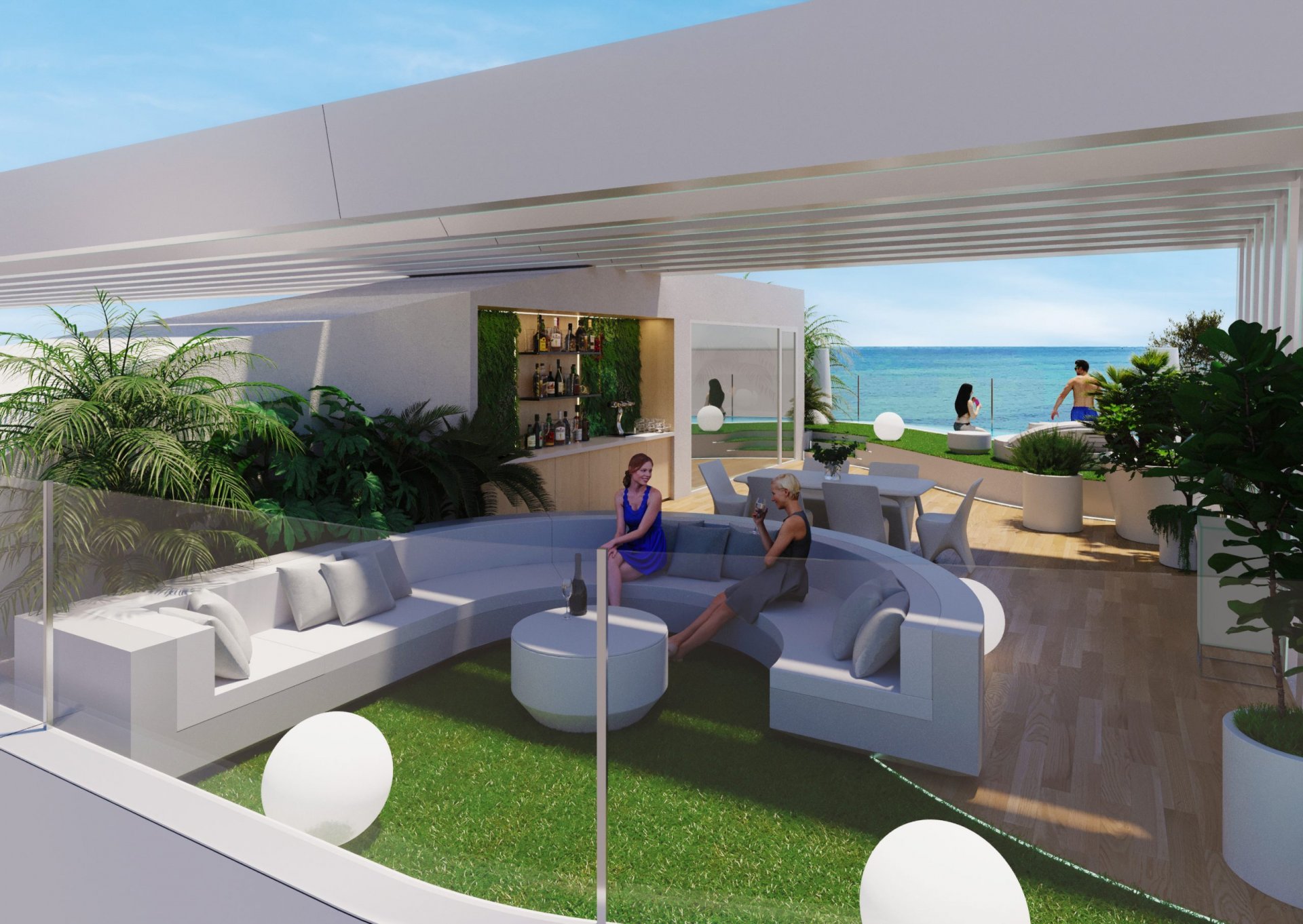 Wohnung in La Manga del Mar Menor, Murcia, Spanien 3 Schlafzimmer,  Nr. 132385