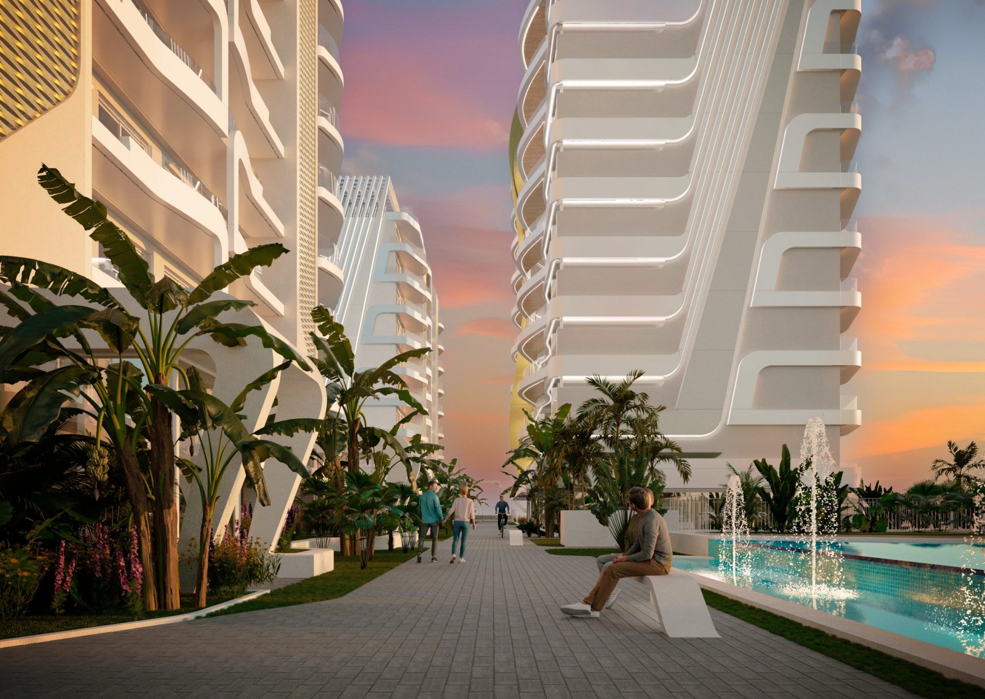 Wohnung in La Manga del Mar Menor, Murcia, Spanien 3 Schlafzimmer,  Nr. 132385