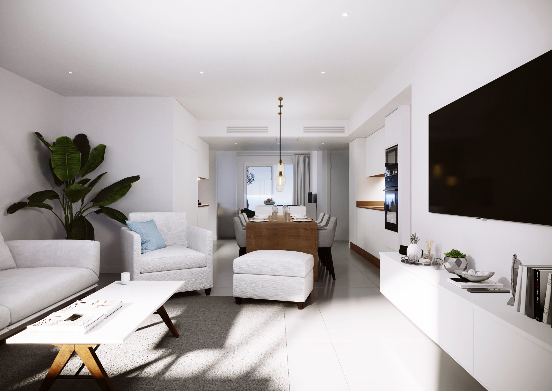 Wohnung in La Manga del Mar Menor, Murcia, Spanien 3 Schlafzimmer,  Nr. 132385