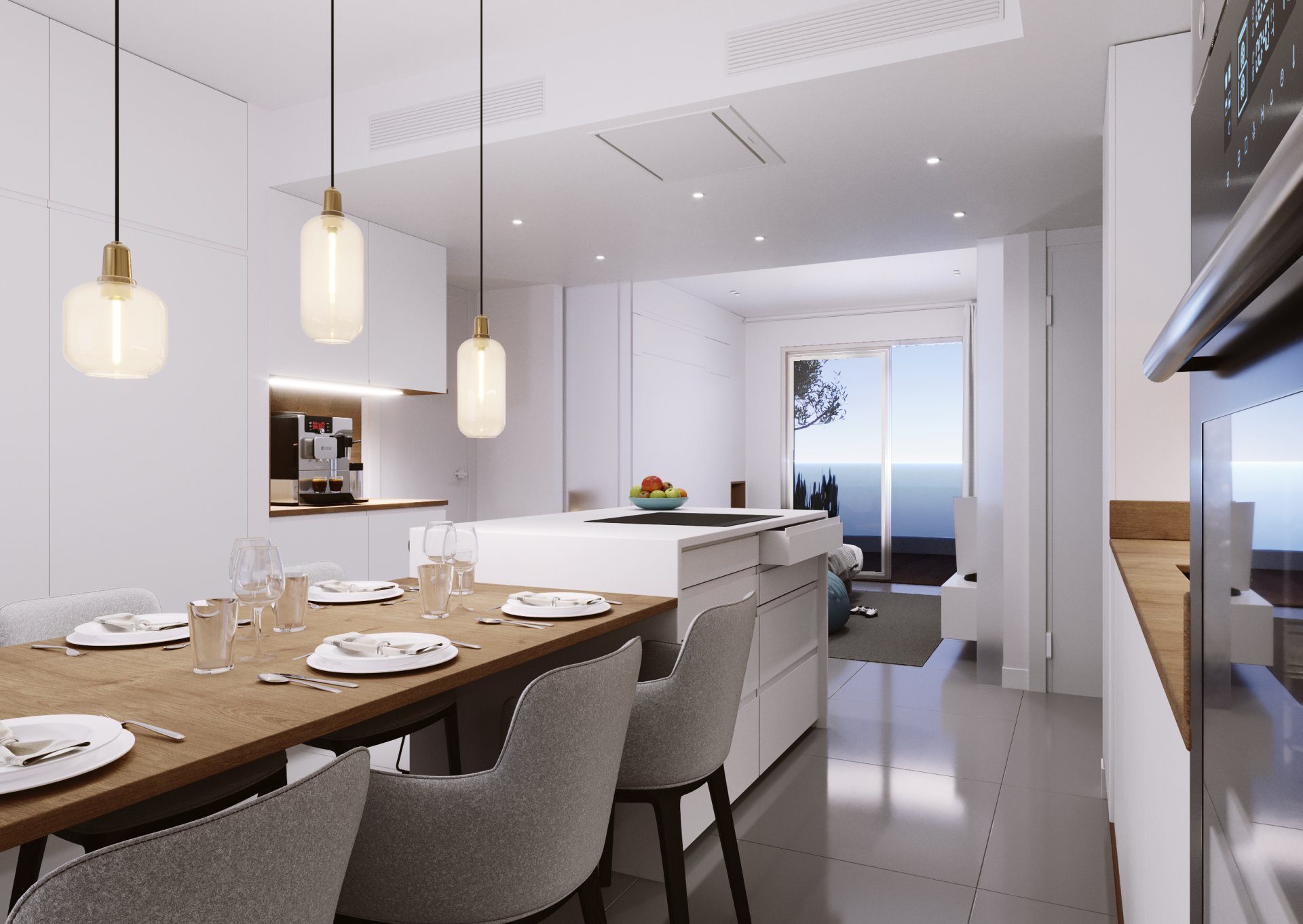 Wohnung in La Manga del Mar Menor, Murcia, Spanien 3 Schlafzimmer,  Nr. 132385