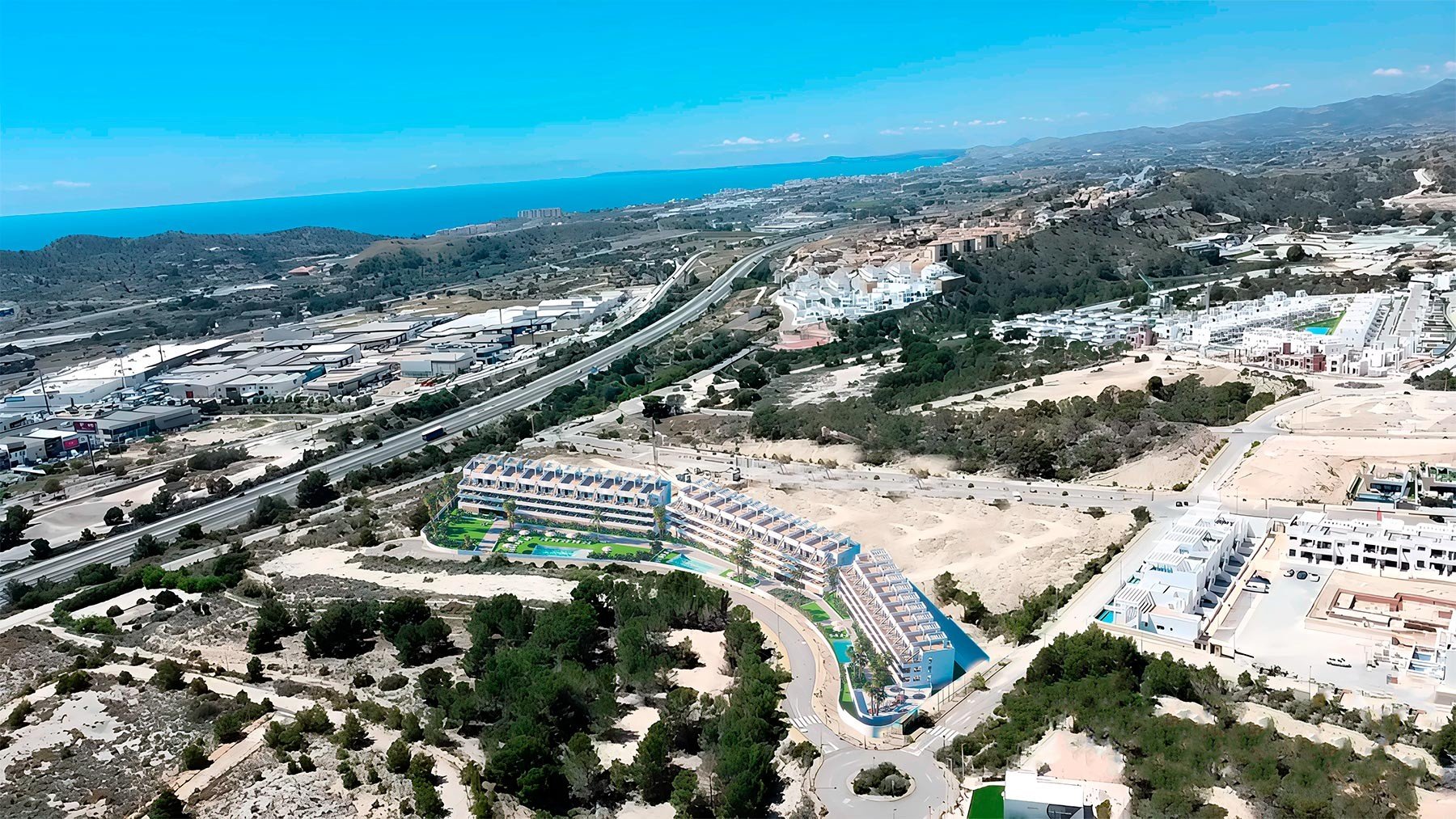 Apartament w Finestrat, Alicante, Hiszpania 2 sypialnie, 66 mkw. nr 128367