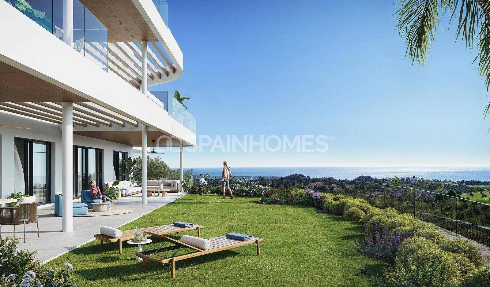 Appartamento a Mijas, Malaga, Spagna 3 camere da letto, 135 mq. N° 131127