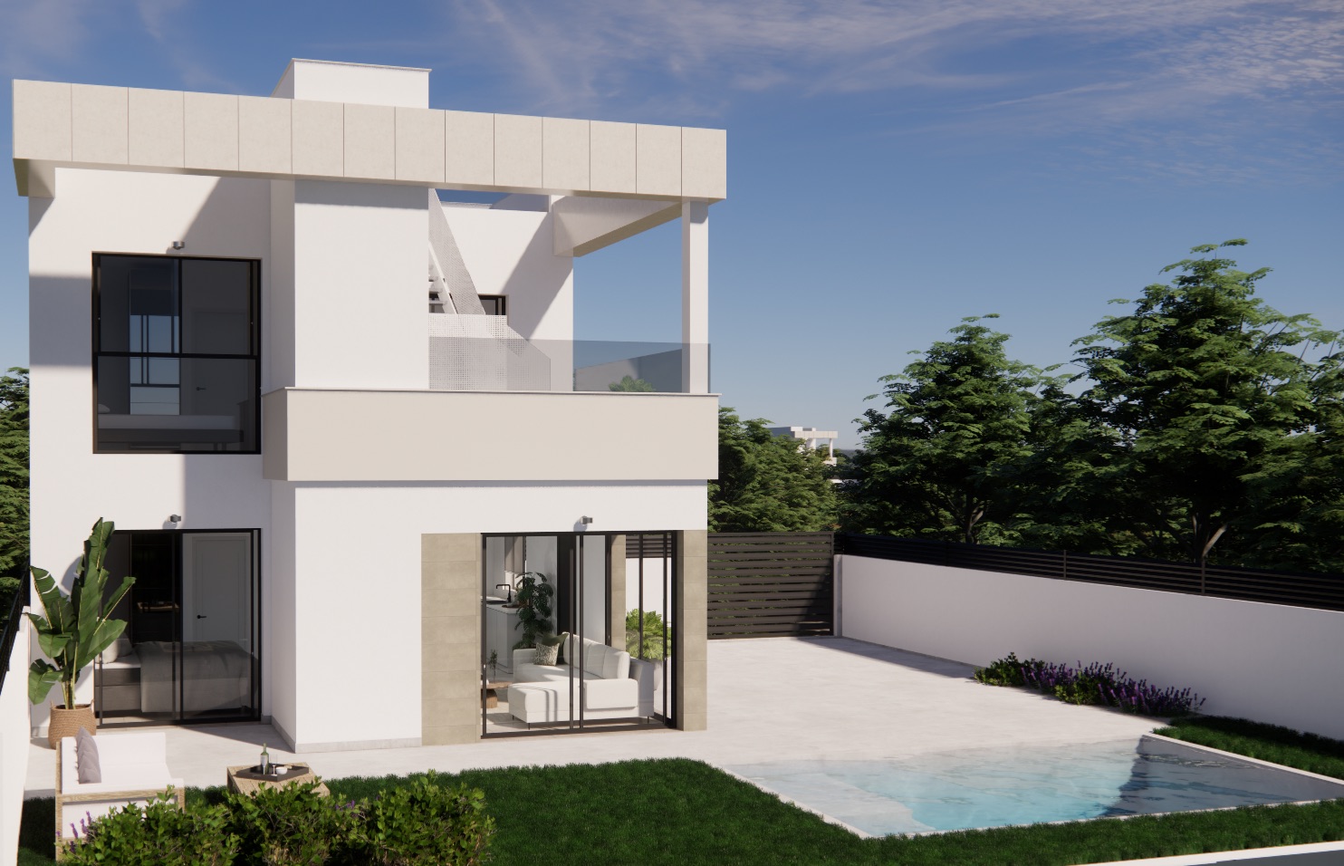 Townhouse in Orihuela, Alicante, Spain 3 bedrooms, 95 sq.m. No. 127828