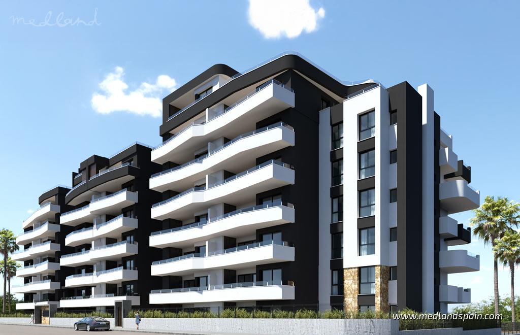 Appartamento a San Miguel de Salinas, Alicante, Spagna 2 camere da letto, 70 mq. N° 121908