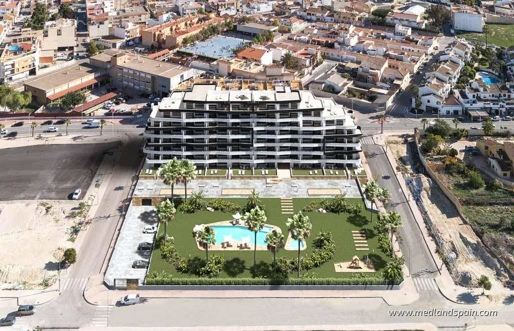 Appartamento a San Miguel de Salinas, Alicante, Spagna 2 camere da letto, 70 mq. N° 121908