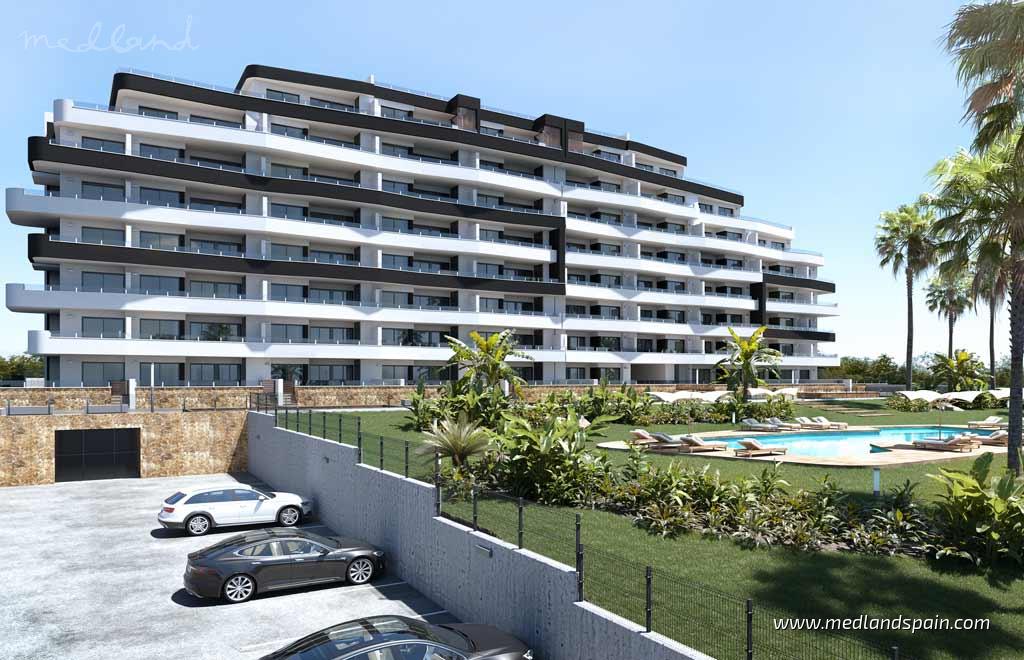 Appartamento a San Miguel de Salinas, Alicante, Spagna 2 camere da letto, 70 mq. N° 121908