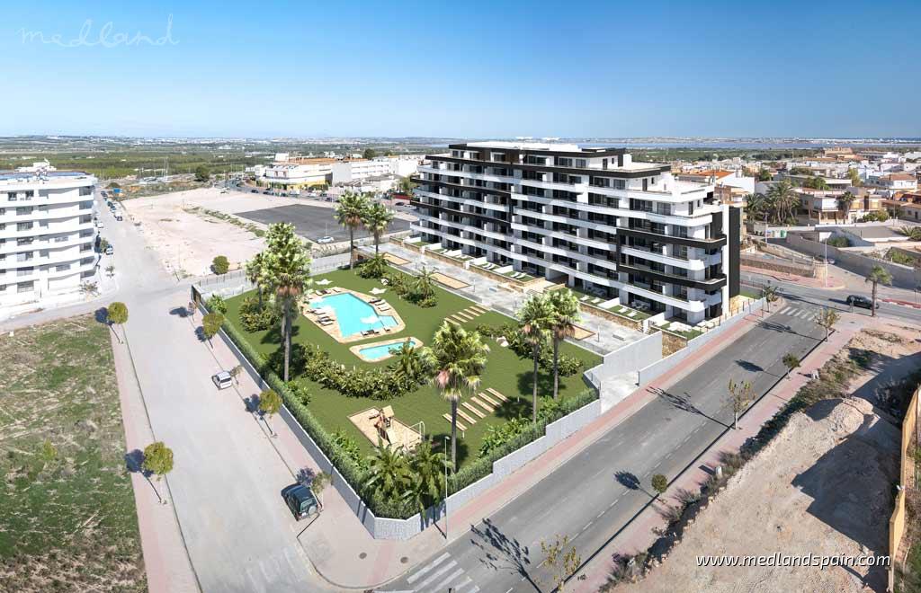 Appartamento a San Miguel de Salinas, Alicante, Spagna 2 camere da letto, 70 mq. N° 121908