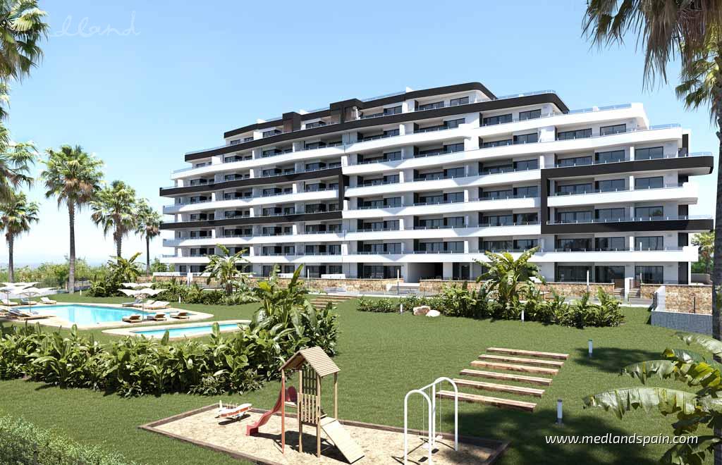Appartamento a San Miguel de Salinas, Alicante, Spagna 2 camere da letto, 70 mq. N° 121908