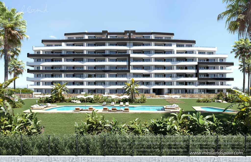 Appartamento a San Miguel de Salinas, Alicante, Spagna 2 camere da letto, 70 mq. N° 121908
