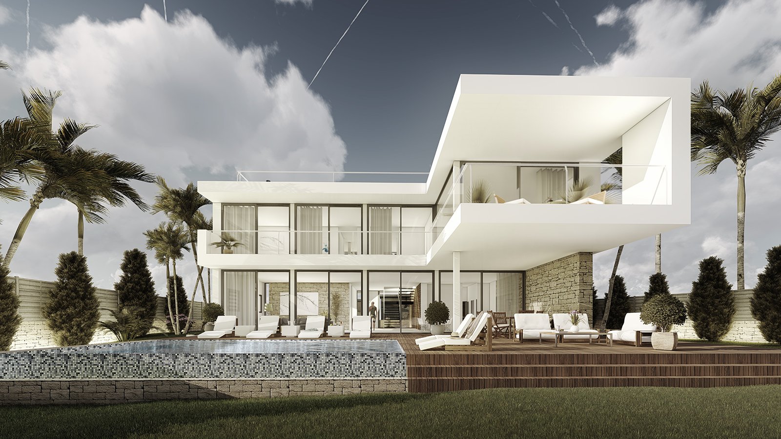 Villa a Cala Vinyes, Mallorca, Spagna 5 camere da letto, 450 mq. N° 128060