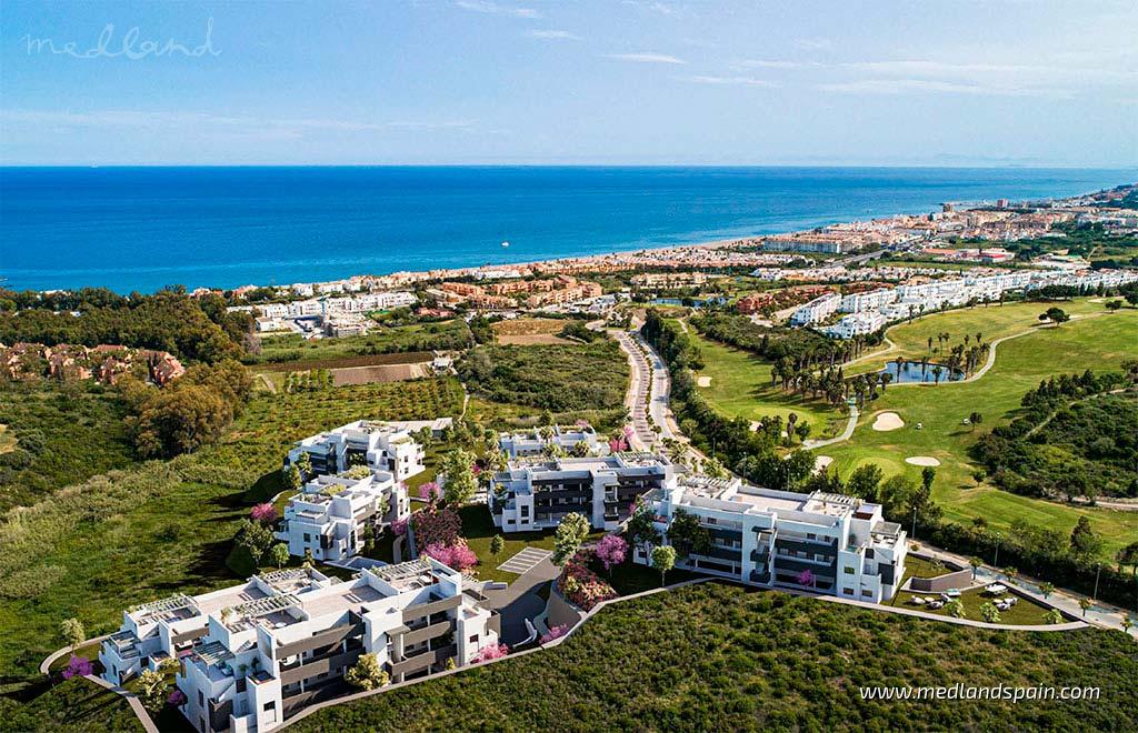 Lägenhet i Casares, Malaga, Spanien 2 sovrum, 138 kvm. Nr. 129932