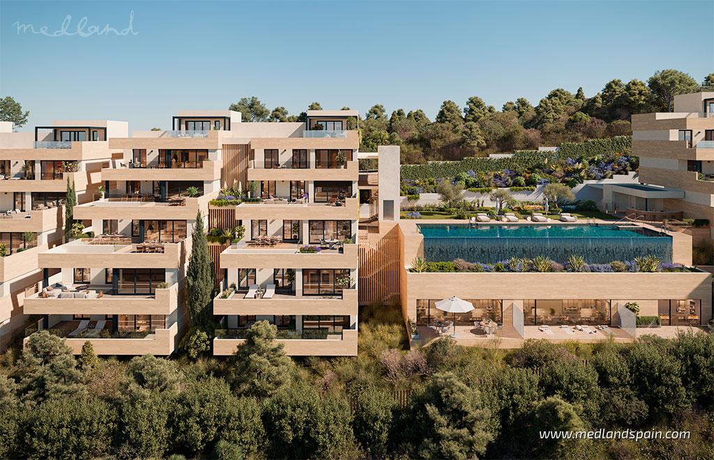 Huoneisto Marbella, Malaga, Espanja 3 makuuhuonetta, 180 m2 No. 129813