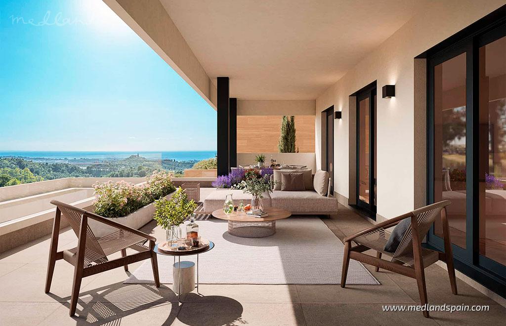 Huoneisto Marbella, Malaga, Espanja 3 makuuhuonetta, 180 m2 No. 129813
