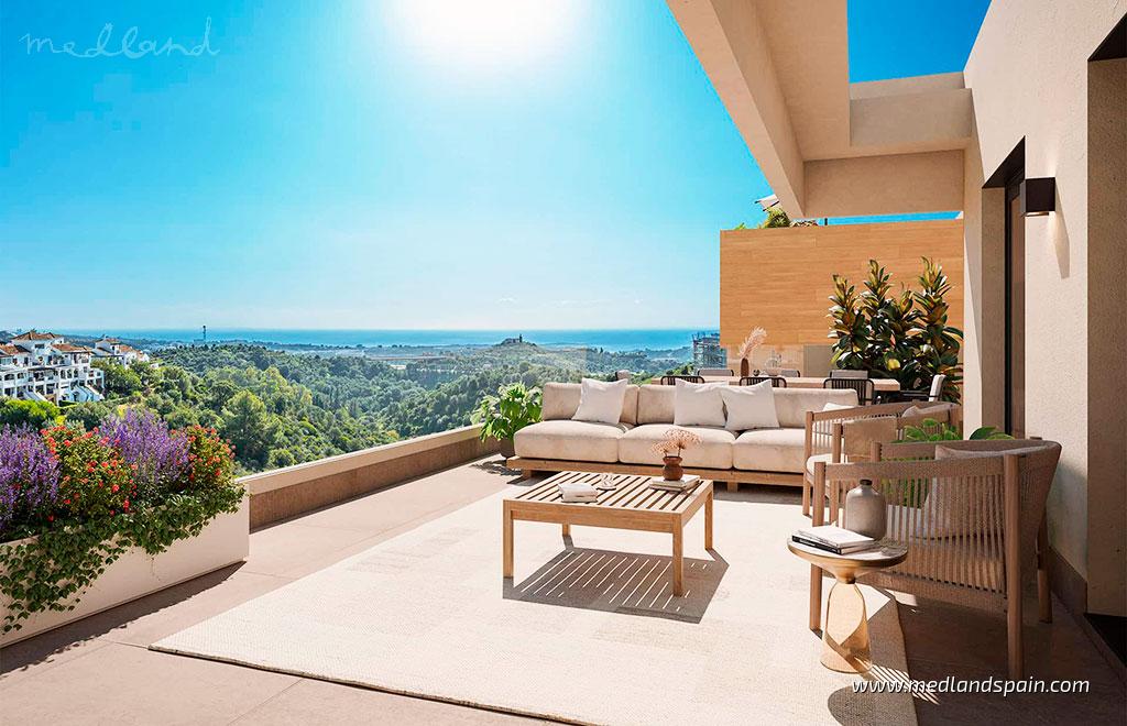 Huoneisto Marbella, Malaga, Espanja 3 makuuhuonetta, 180 m2 No. 129813