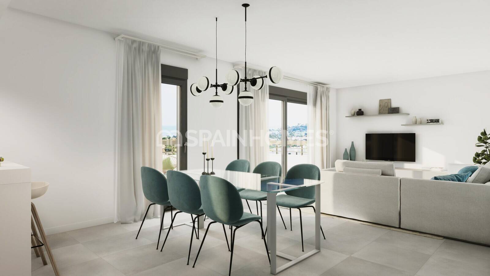 Apartment in Estepona, Malaga, Spain 3 bedrooms, 95 sq.m. No. 121662