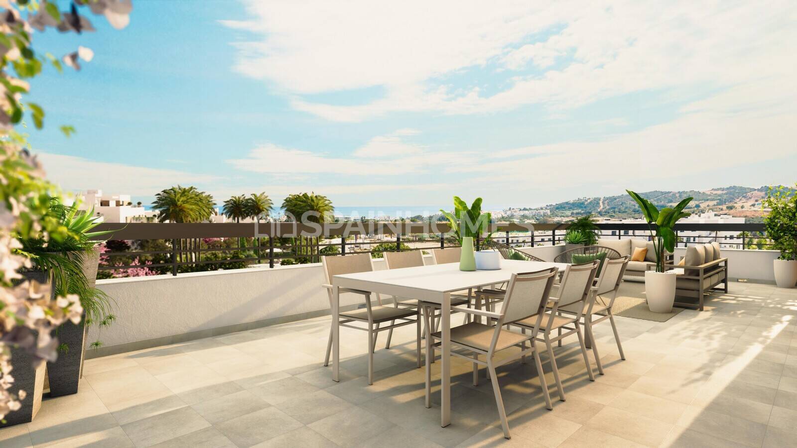Apartment in Estepona, Malaga, Spain 3 bedrooms, 95 sq.m. No. 121662