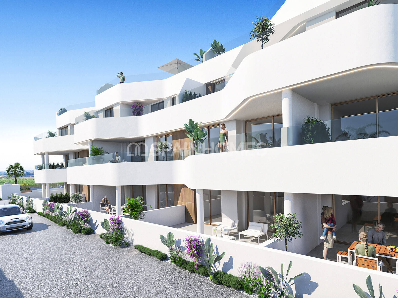 Wohnung in Los Alcazares, Murcia, Spanien 2 Schlafzimmer, 78 m2 Nr. 132782