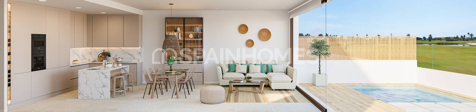 Wohnung in Los Alcazares, Murcia, Spanien 2 Schlafzimmer, 78 m2 Nr. 132782