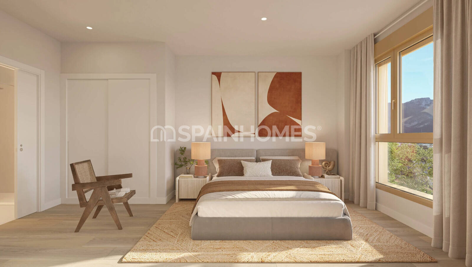 Kattohuoneisto Denia, Alicante, Espanja 2 makuuhuonetta, 66 m2 No. 121069