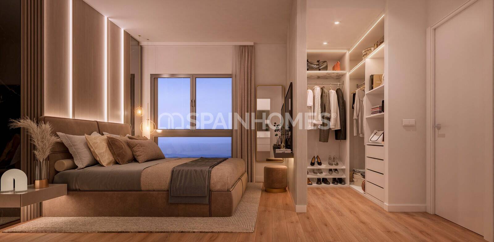 Lägenhet i Casares, Malaga, Spanien 3 sovrum, 90 kvm. Nr. 121066