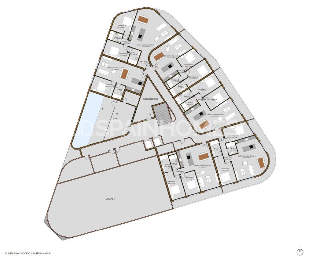 Apartment in Calpe, Alicante, Spain 3 bedrooms, 120 sq.m. No. 121847