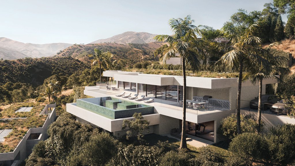 Villa a Benahavis, Malaga, Spagna 6 camere da letto, 1179 mq. N° 120281