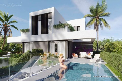 Huvila Finestrat, Alicante, Espanja 2 makuuhuonetta, 212 m2 No. 120196