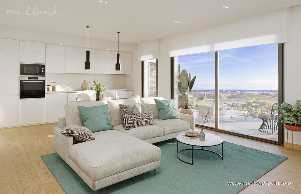 Huoneisto El Campello, Alicante, Espanja 2 makuuhuonetta, 74 m2 No. 120193