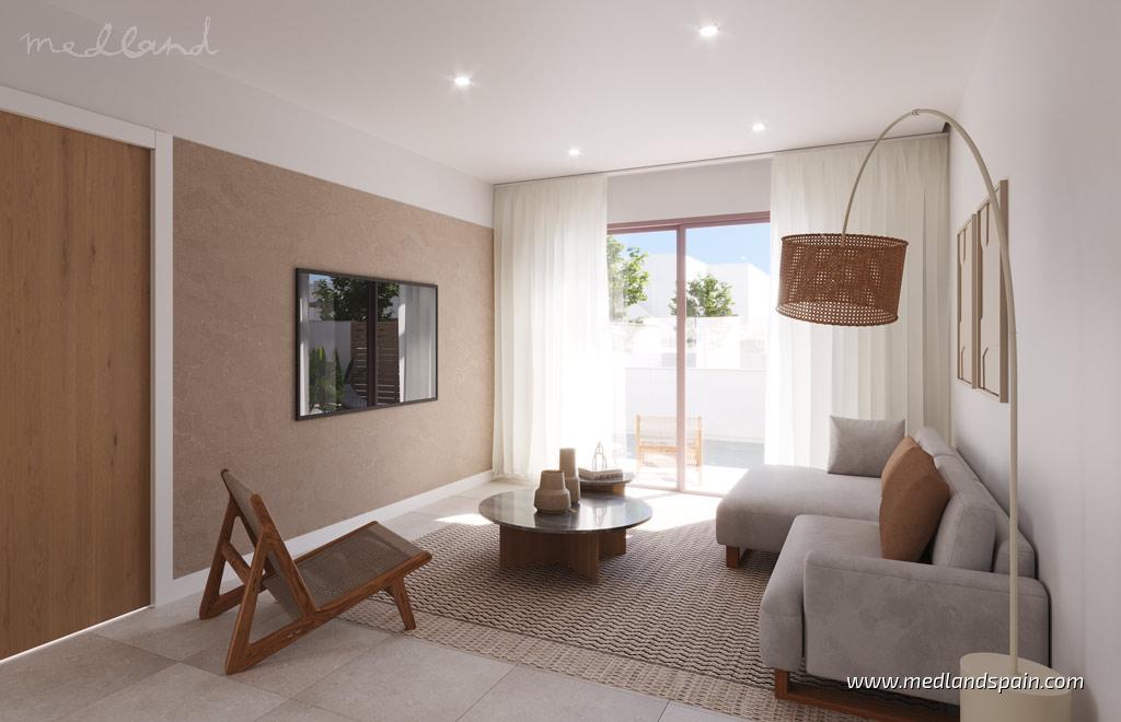 Villa à Torre-Pacheco, Murcia, Espagne 2 chambres, 74 m2 No. 122359