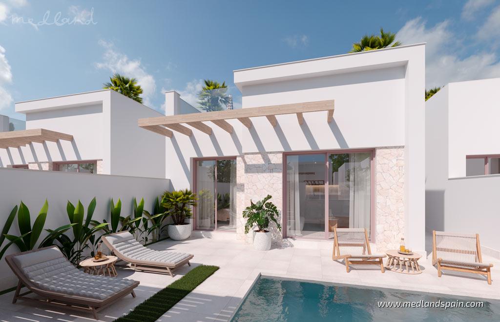 Villa à Torre-Pacheco, Murcia, Espagne 2 chambres, 74 m2 No. 122359