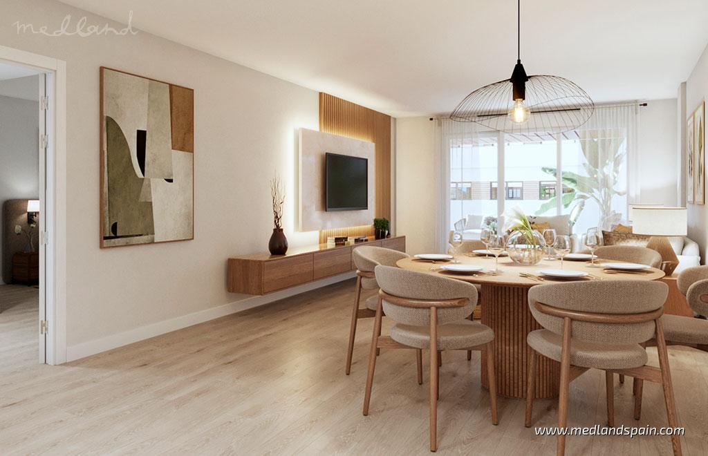 Apartment in Torremolinos, Malaga, Spain 3 bedrooms, 122 sq.m. No. 122356