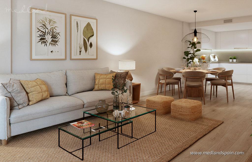 Apartment in Torremolinos, Malaga, Spain 3 bedrooms, 122 sq.m. No. 122356