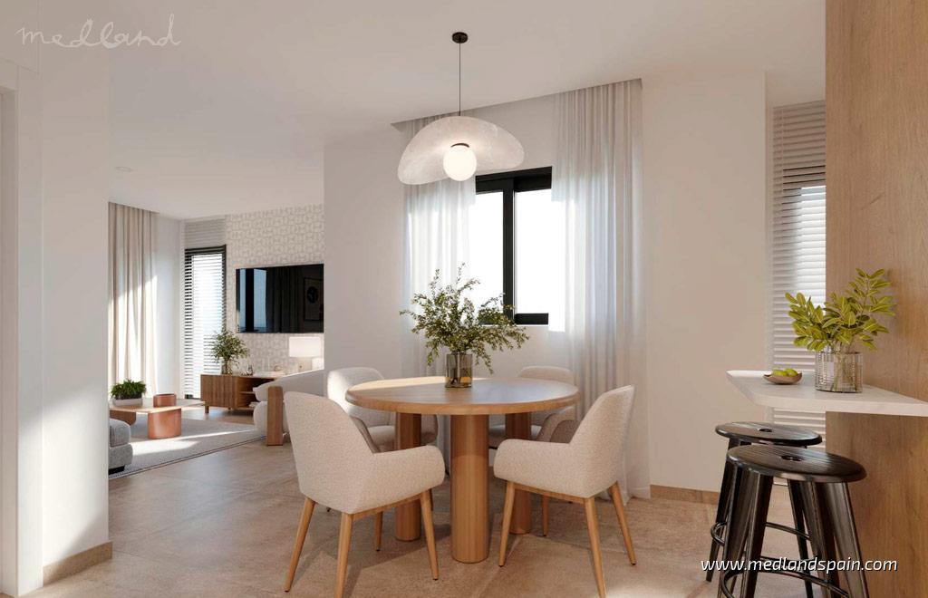 Apartment à Los Alcazares, Murcia, Espagne 2 chambres, 83 m2 No. 129181