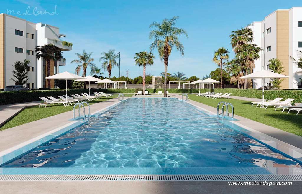 Apartment à Los Alcazares, Murcia, Espagne 2 chambres, 83 m2 No. 129181
