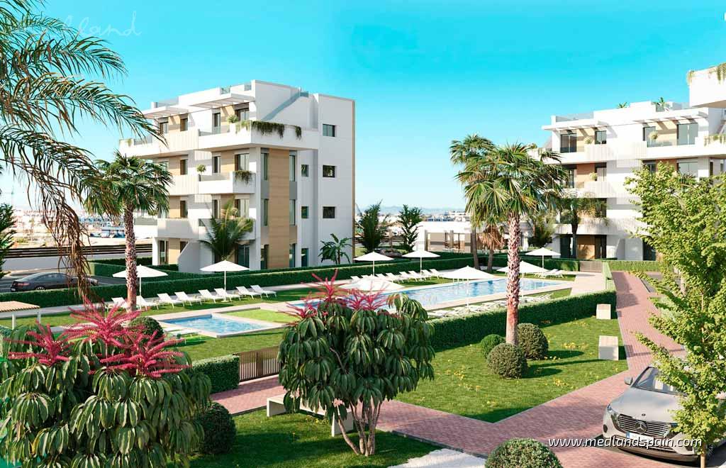 Apartment à Los Alcazares, Murcia, Espagne 2 chambres, 83 m2 No. 129181