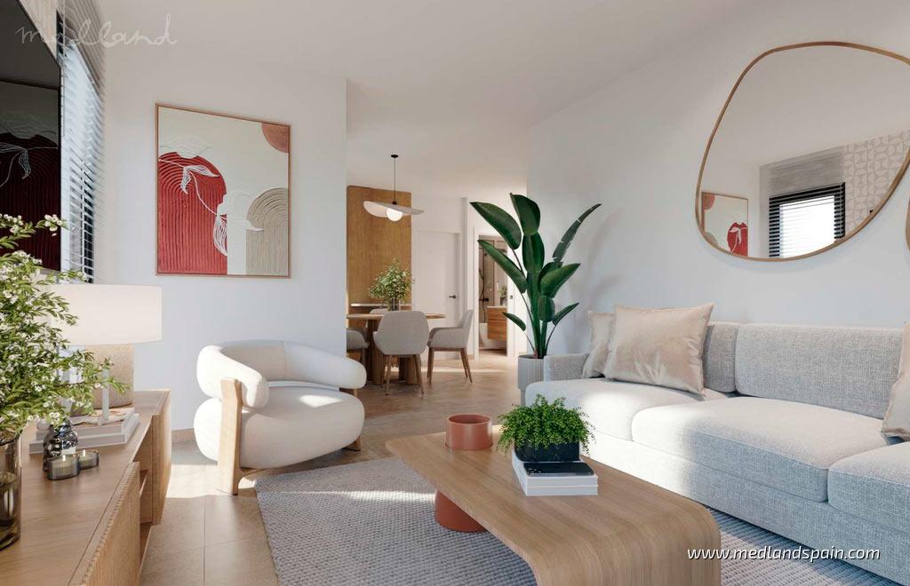 Apartment à Los Alcazares, Murcia, Espagne 2 chambres, 83 m2 No. 129181