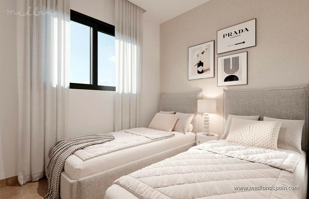 Apartment à Los Alcazares, Murcia, Espagne 2 chambres, 83 m2 No. 129181