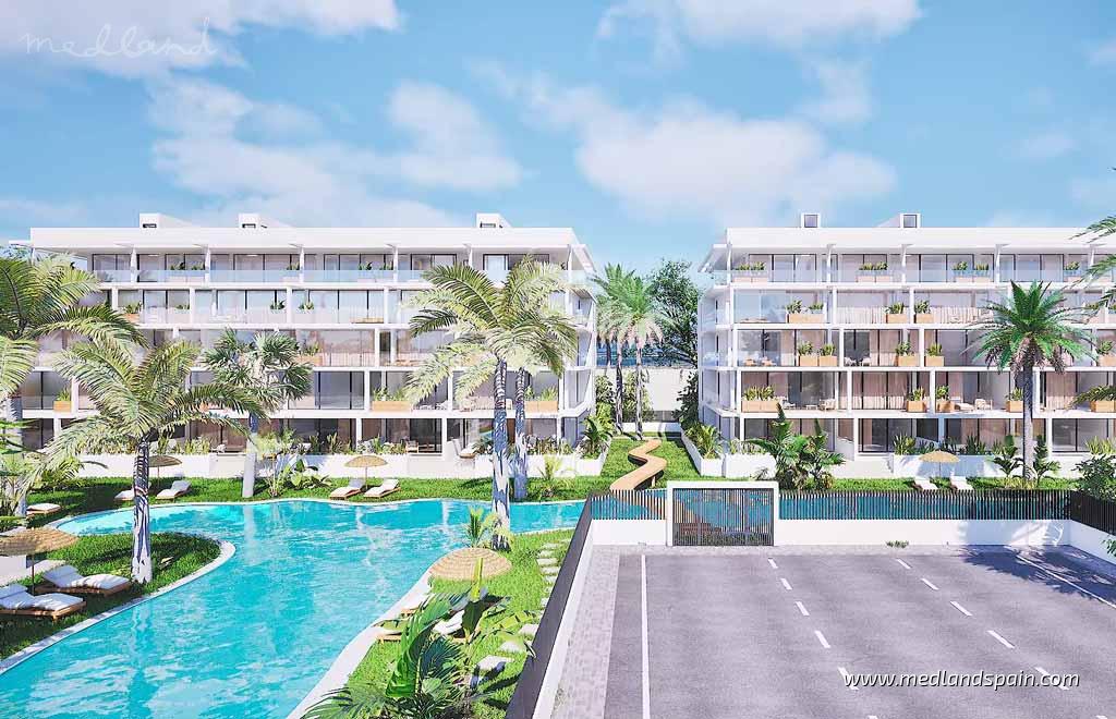 Apartment in Mar De Cristal, Murcia, Spain 3 bedrooms, 151 sq.m. No. 129169