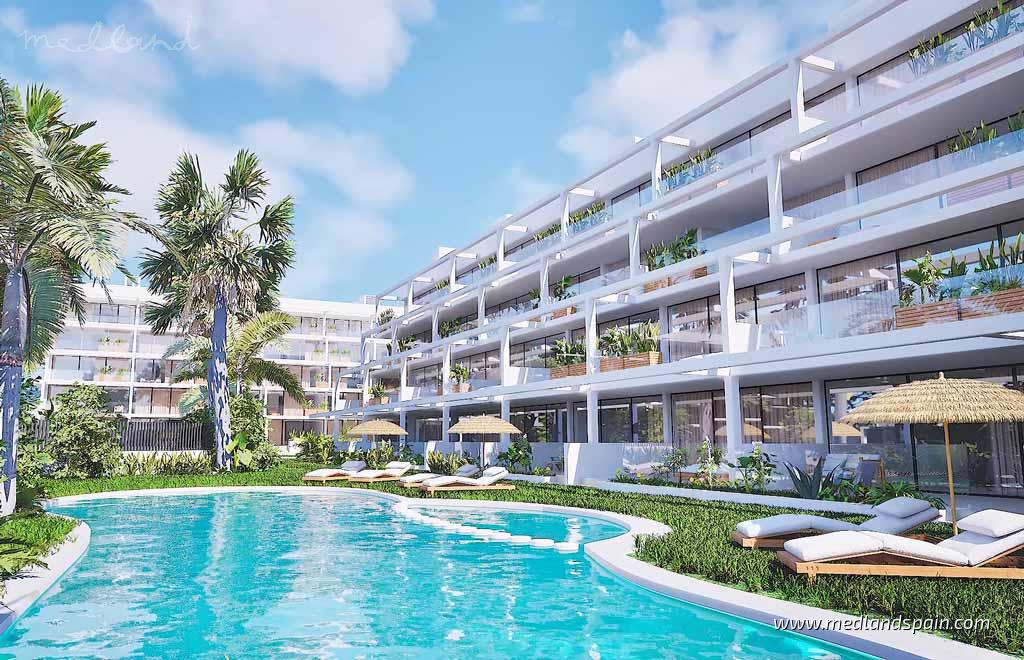 Apartment in Mar De Cristal, Murcia, Spain 3 bedrooms, 151 sq.m. No. 129169