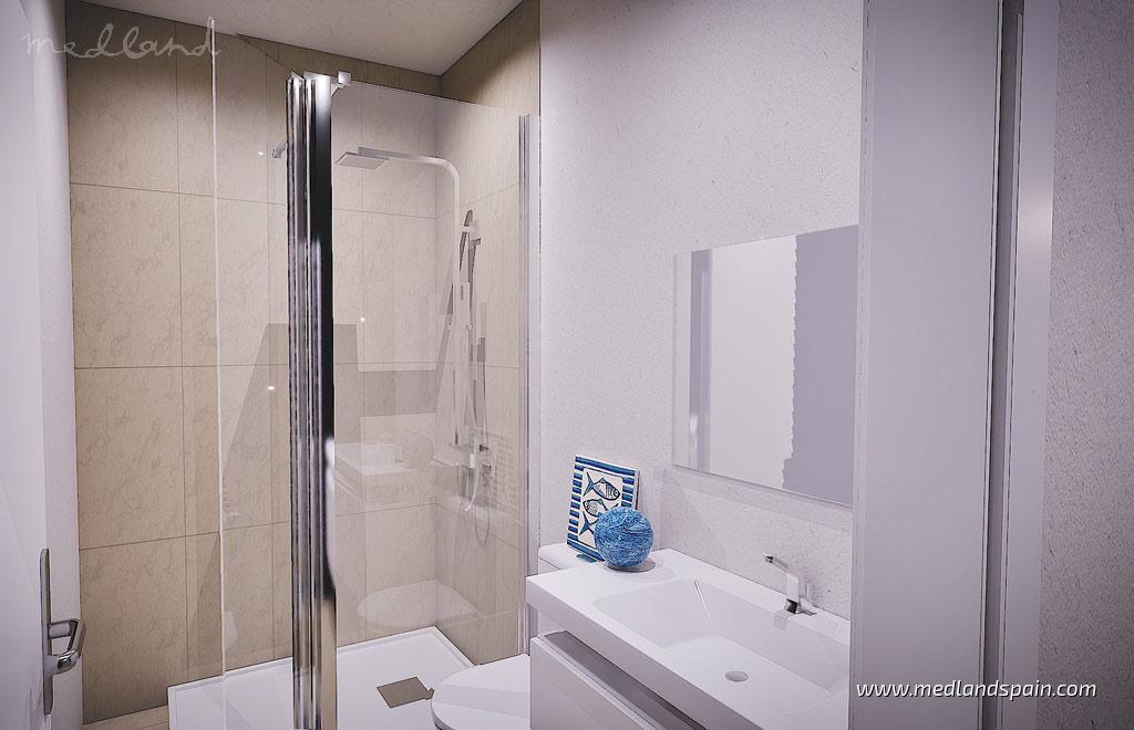 Квартира в Мар де Кристал, Мурсия, Испания 3 спальни, 175м2 №129171
