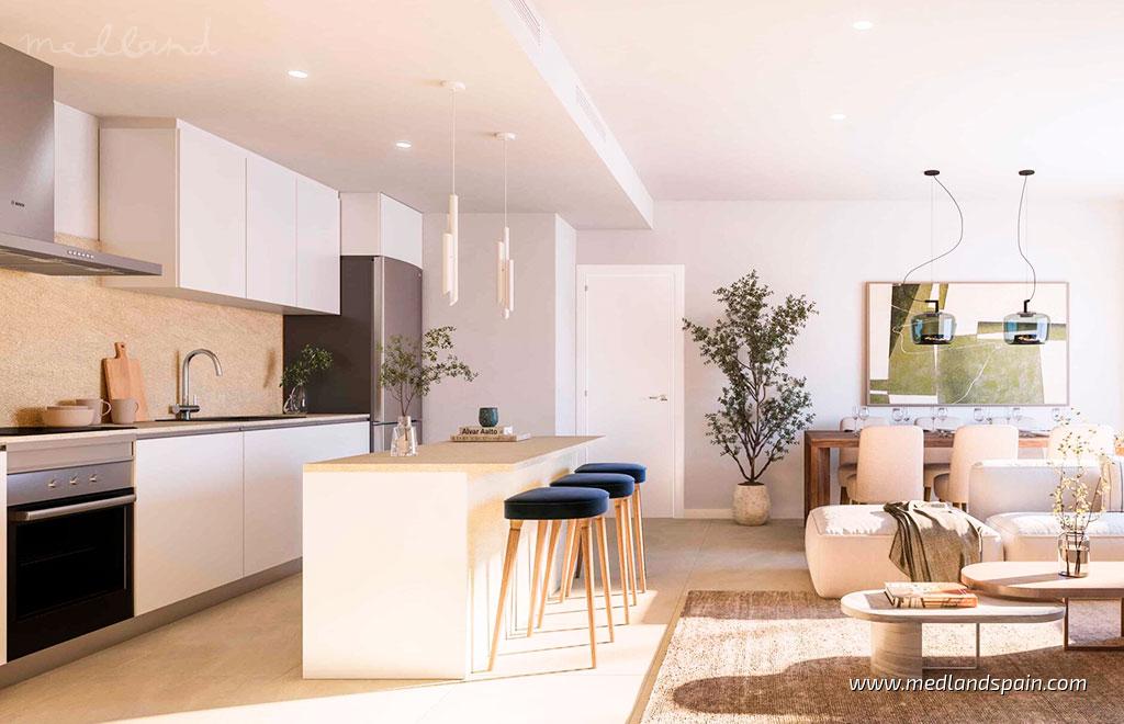 Apartament w Estepona, Malaga, Hiszpania 2 sypialnie, 110 mkw. nr 129161