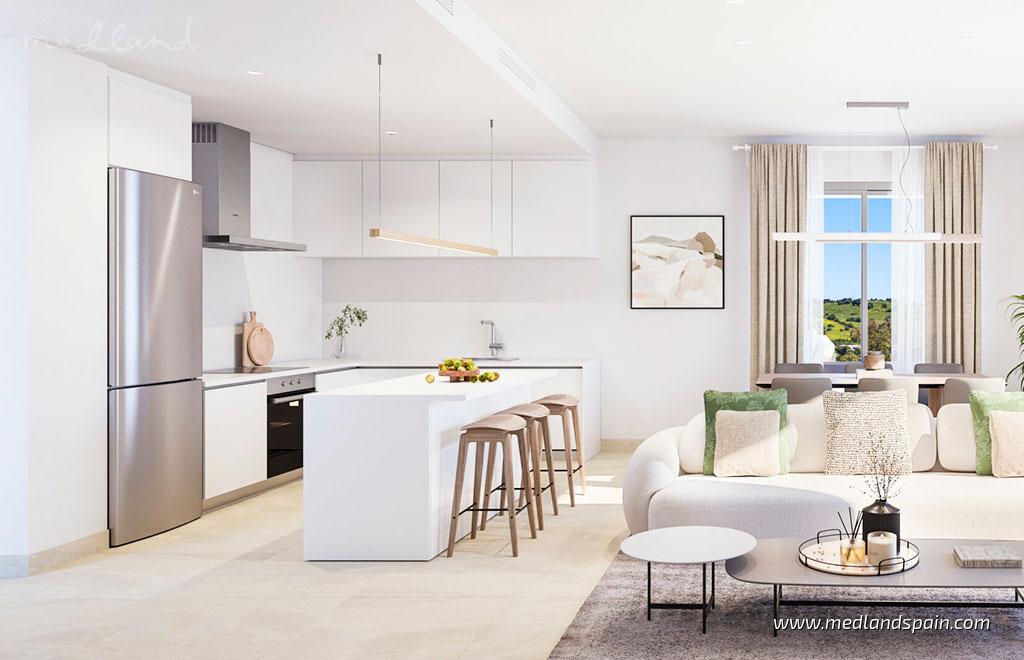 Apartament w Estepona, Malaga, Hiszpania 2 sypialnie, 110 mkw. nr 129161