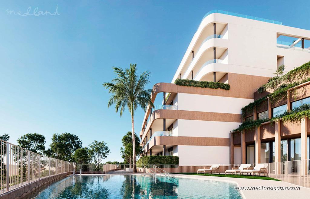 Apartament w Estepona, Malaga, Hiszpania 2 sypialnie, 110 mkw. nr 129161