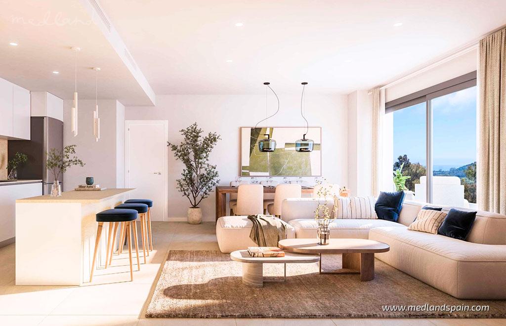Apartament w Estepona, Malaga, Hiszpania 2 sypialnie, 110 mkw. nr 129161