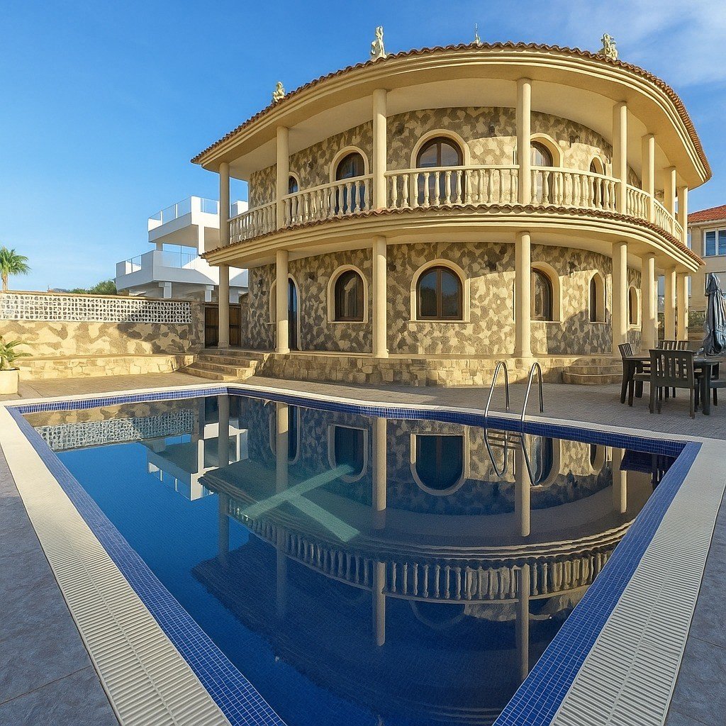 Villa i La Zenia, Alicante, Spanien 4 sovrum, 400 kvm. Nr. 125909