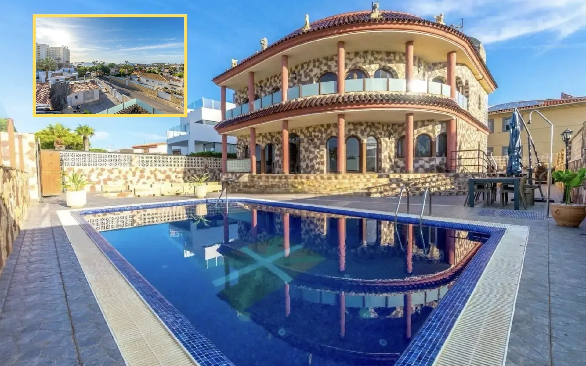 Villa i La Zenia, Alicante, Spanien 4 sovrum, 400 kvm. Nr. 125909