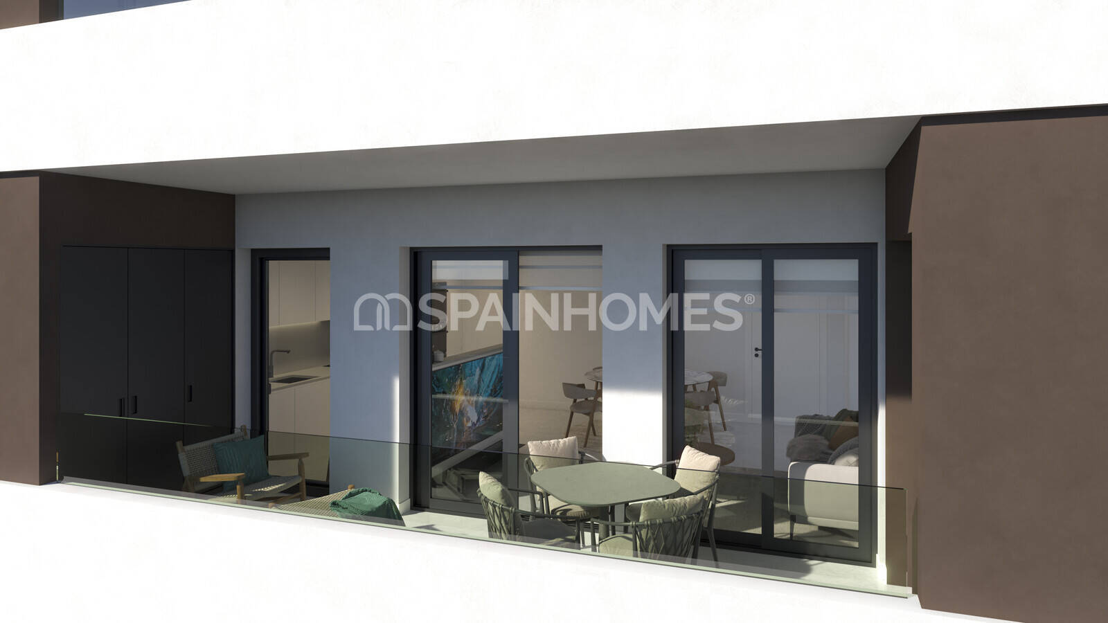 Apartment in Santa Pola, Alicante, Spain 2 bedrooms, 95 sq.m. No. 131216