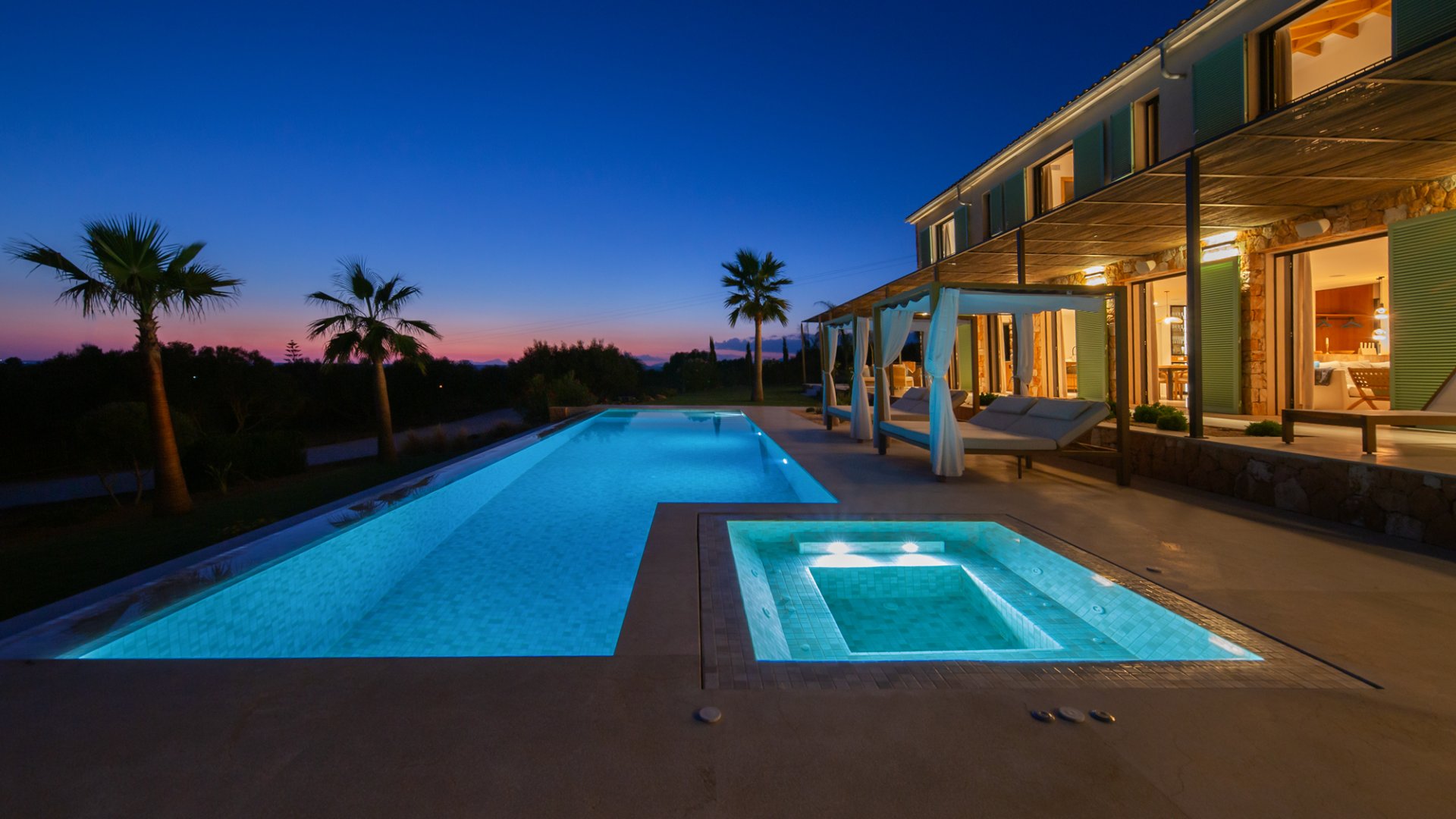 Finca i Ses Salines, Mallorca, Spanien 6 sovrum, 543 kvm. Nr. 130983